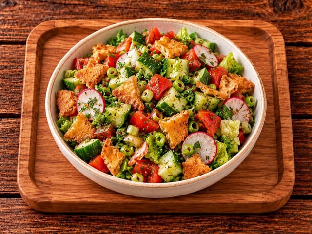 Fatoush Salad.